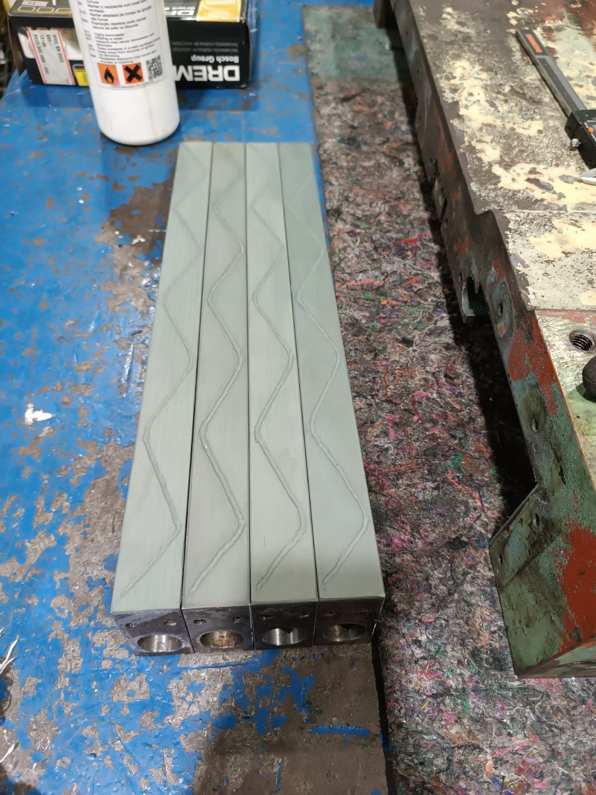 Manutenção de máquina CNC